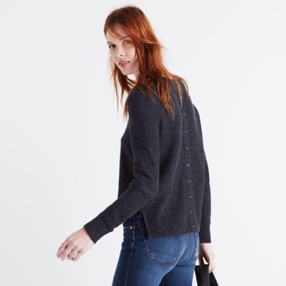 Madewell Sweaters - Madewell Backroad Button Back Sweater